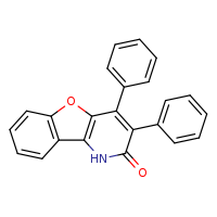 5,6-diphenyl-8-oxa-3-azatricyclo[7.4.0.0²,?]trideca-1(9),2(7),5,10,12-pentaen-4-one