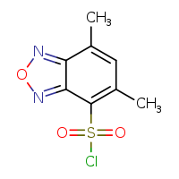 5,7-dimethyl-2,1,3-benzoxadiazole-4-sulfonyl chloride