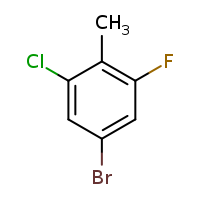5-bromo-1-chloro-3-fluoro-2-methylbenzene