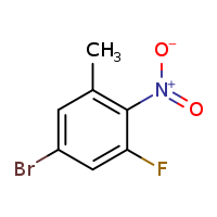 5-bromo-1-fluoro-3-methyl-2-nitrobenzene