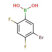 5-bromo-2,4-difluorophenylboronic acid