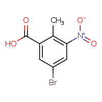5-bromo-2-methyl-3-nitrobenzoic acid