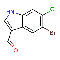 5-bromo-6-chloro-1H-indole-3-carbaldehyde
