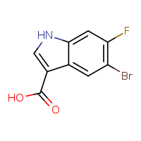 5-bromo-6-fluoro-1H-indole-3-carboxylic acid
