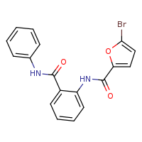 5-bromo-N-[2-(phenylcarbamoyl)phenyl]furan-2-carboxamide