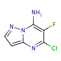 5-chloro-6-fluoropyrazolo[1,5-a]pyrimidin-7-amine