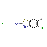 5-chloro-6-methyl-1,3-benzothiazol-2-amine hydrochloride