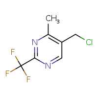 5-(chloromethyl)-4-methyl-2-(trifluoromethyl)pyrimidine