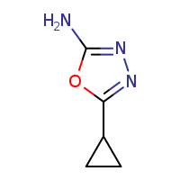 5-cyclopropyl-1,3,4-oxadiazol-2-amine