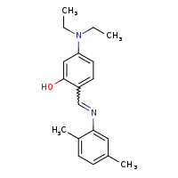 5-(diethylamino)-2-[(E)-[(2,5-dimethylphenyl)imino]methyl]phenol