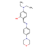 5-(diethylamino)-2-[(E)-{[4-(morpholin-4-yl)phenyl]imino}methyl]phenol