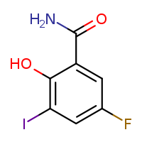 5-fluoro-2-hydroxy-3-iodobenzamide