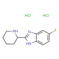5-fluoro-2-(piperidin-2-yl)-1H-1,3-benzodiazole dihydrochloride