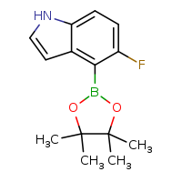5-fluoro-4-(4,4,5,5-tetramethyl-1,3,2-dioxaborolan-2-yl)-1H-indole