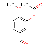 5-formyl-2-methoxyphenyl acetate