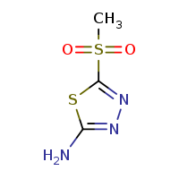 5-methanesulfonyl-1,3,4-thiadiazol-2-amine
