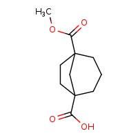 5-(methoxycarbonyl)bicyclo[3.2.1]octane-1-carboxylic acid