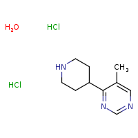 5-methyl-4-(piperidin-4-yl)pyrimidine hydrate dihydrochloride