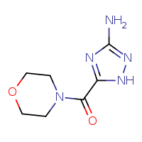 5-(morpholine-4-carbonyl)-1H-1,2,4-triazol-3-amine