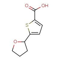 5-(oxolan-2-yl)thiophene-2-carboxylic acid