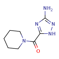5-(piperidine-1-carbonyl)-1H-1,2,4-triazol-3-amine