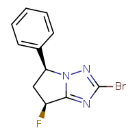 (5S,7S)-2-bromo-7-fluoro-5-phenyl-5H,6H,7H-pyrrolo[1,2-b][1,2,4]triazole