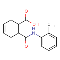 6-[(2-methylphenyl)carbamoyl]cyclohex-3-ene-1-carboxylic acid
