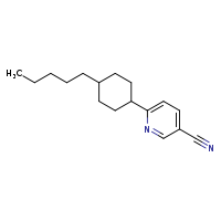 6-(4-pentylcyclohexyl)pyridine-3-carbonitrile