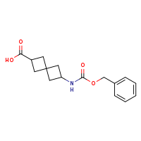 6-{[(benzyloxy)carbonyl]amino}spiro[3.3]heptane-2-carboxylic acid
