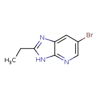 6-bromo-2-ethyl-3H-imidazo[4,5-b]pyridine