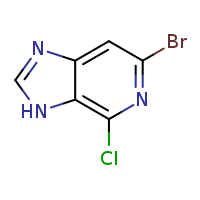 6-bromo-4-chloro-3H-imidazo[4,5-c]pyridine