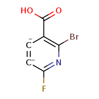 6-bromo-5-carboxy-2-fluoropyridine-3,4-diide