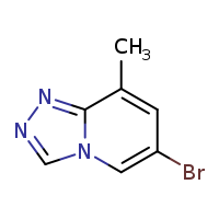6-bromo-8-methyl-[1,2,4]triazolo[4,3-a]pyridine