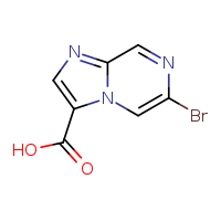 6-bromoimidazo[1,2-a]pyrazine-3-carboxylic acid