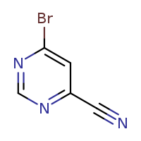 6-bromopyrimidine-4-carbonitrile