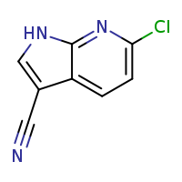 6-chloro-1H-pyrrolo[2,3-b]pyridine-3-carbonitrile