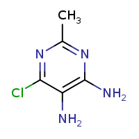 6-chloro-2-methylpyrimidine-4,5-diamine