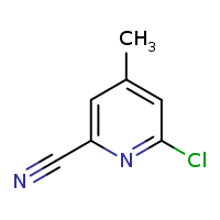 6-chloro-4-methylpyridine-2-carbonitrile