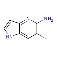 6-fluoro-1H-pyrrolo[3,2-b]pyridin-5-amine