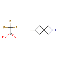 6-fluoro-2-azaspiro[3.3]heptane; trifluoroacetic acid