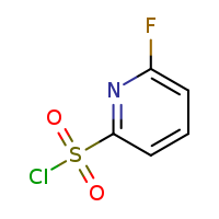 6-fluoropyridine-2-sulfonyl chloride