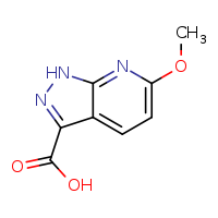 6-methoxy-1H-pyrazolo[3,4-b]pyridine-3-carboxylic acid