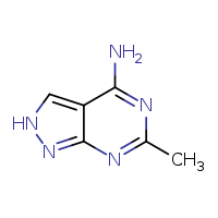 6-methyl-2H-pyrazolo[3,4-d]pyrimidin-4-amine