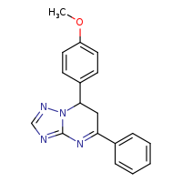 7-(4-methoxyphenyl)-5-phenyl-6H,7H-[1,2,4]triazolo[1,5-a]pyrimidine