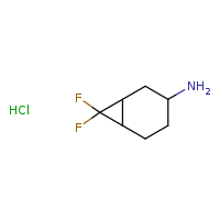 7,7-difluorobicyclo[4.1.0]heptan-3-amine hydrochloride