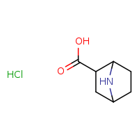 7-azabicyclo[2.2.1]heptane-2-carboxylic acid hydrochloride