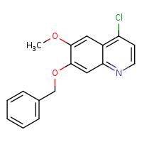 7-(benzyloxy)-4-chloro-6-methoxyquinoline
