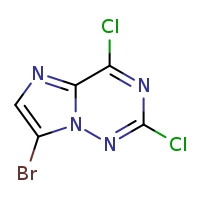 7-bromo-2,4-dichloroimidazo[2,1-f][1,2,4]triazine
