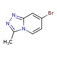 7-bromo-3-methyl-[1,2,4]triazolo[4,3-a]pyridine