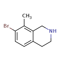 7-bromo-8-methyl-1,2,3,4-tetrahydroisoquinoline